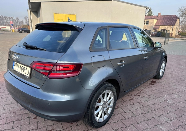 Audi A3 cena 39999 przebieg: 149000, rok produkcji 2013 z Biała małe 106
